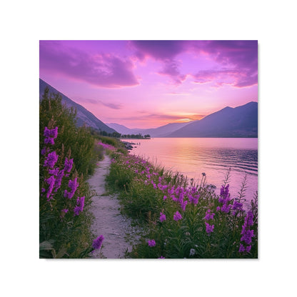 Twilight Path by the Lake Kitchen Splashback