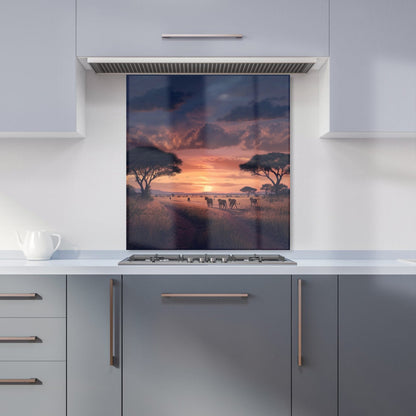 Lions' Twilight Journey Kitchen Splashback