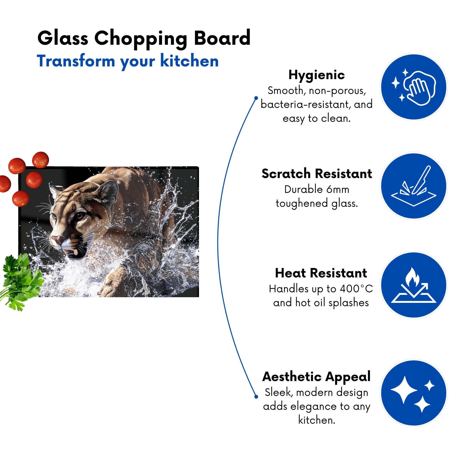 Puma'S Determined Splash Chopping Board