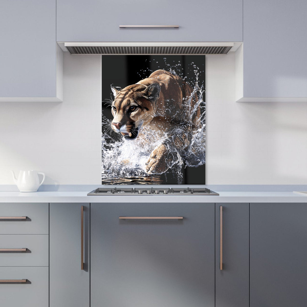 Puma's Determined Splash Kitchen Splashback