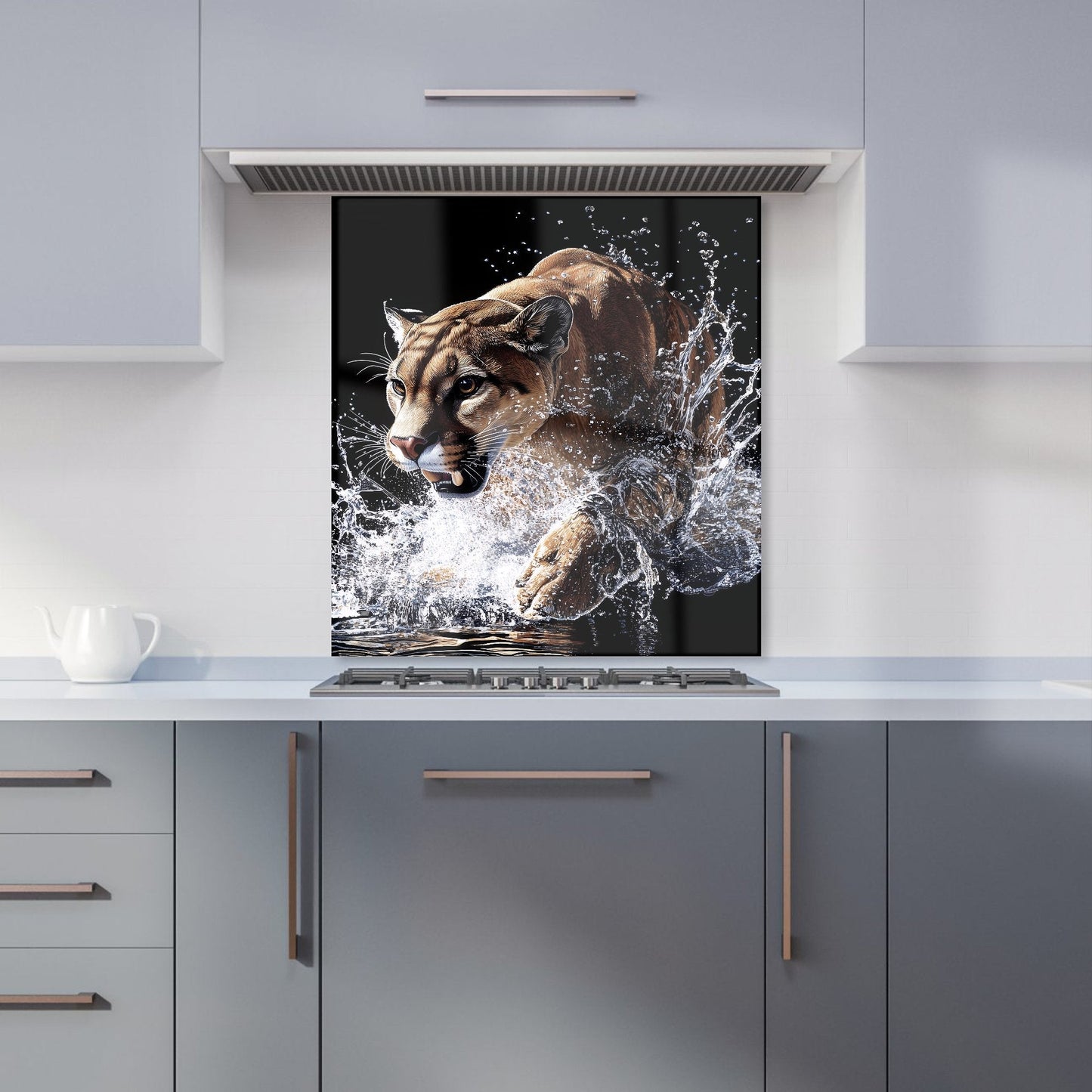 Puma's Determined Splash Kitchen Splashback