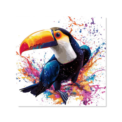 Toucan's Splash of Vivid Life Kitchen Splashback