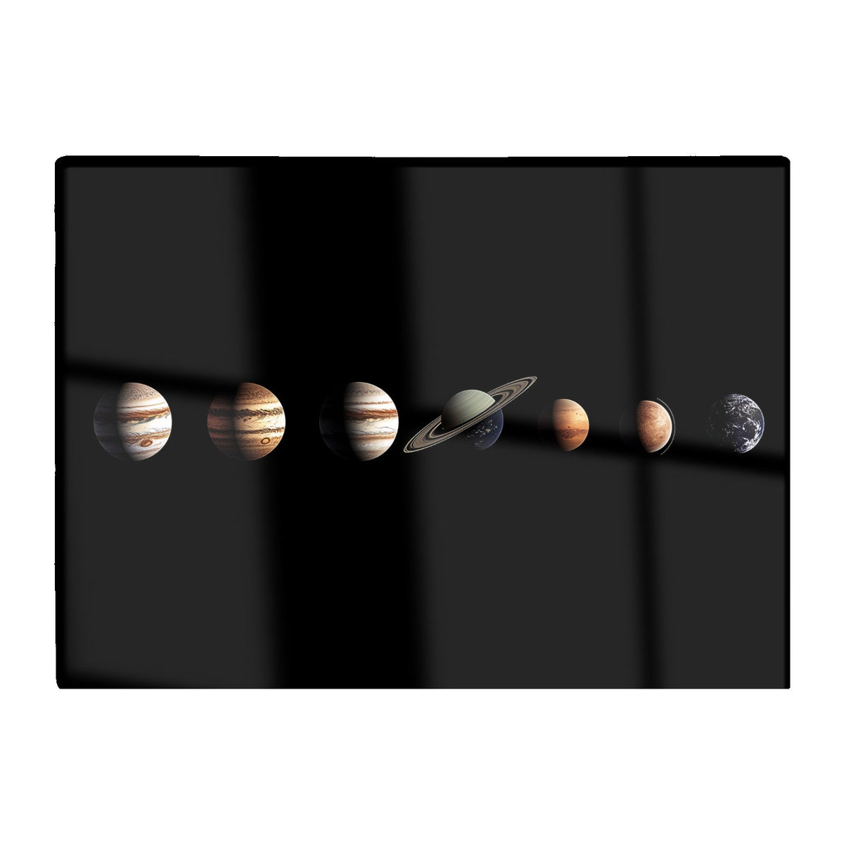 The Solar System In Order Chopping Board