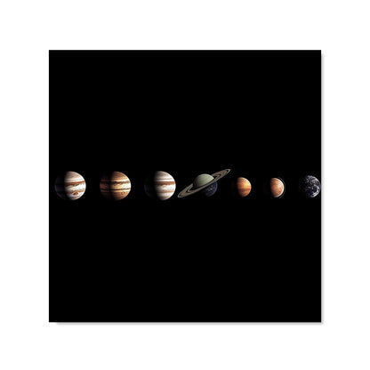 The Solar System in Order Kitchen Splashback