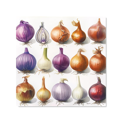 Onion Spectrum: Nature’s Palette Kitchen Splashback