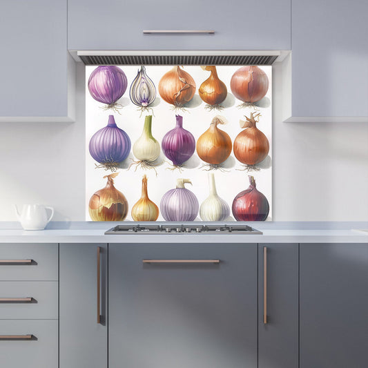 Onion Spectrum: Nature’s Palette Kitchen Splashback