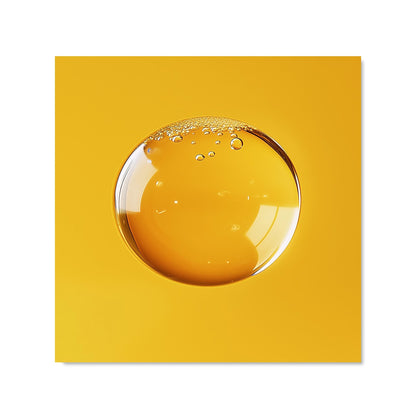 Solitary Yellow Bubble: A Closer Look Kitchen Splashback