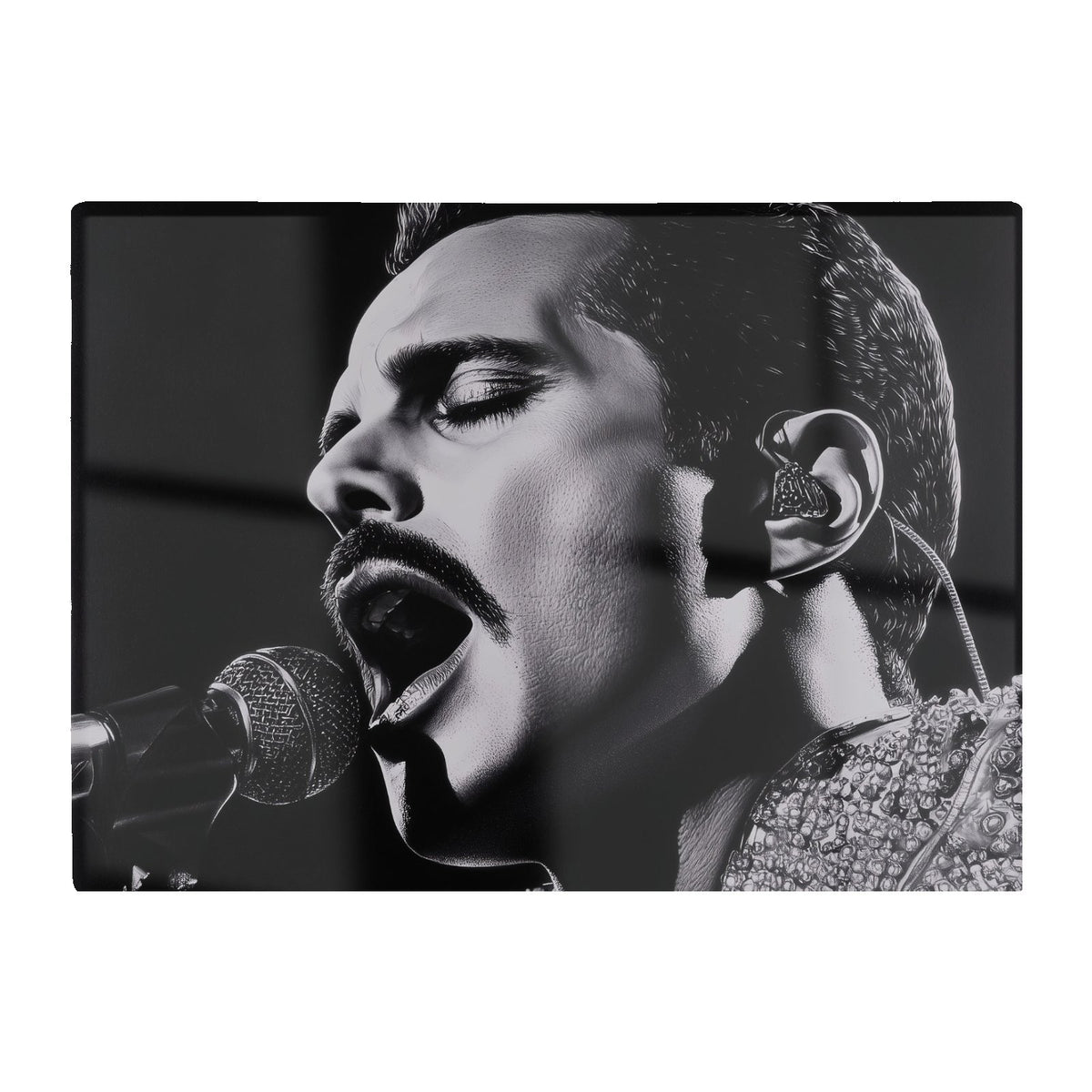 Spotlight On Freddie: A Captured Roar Chopping Board