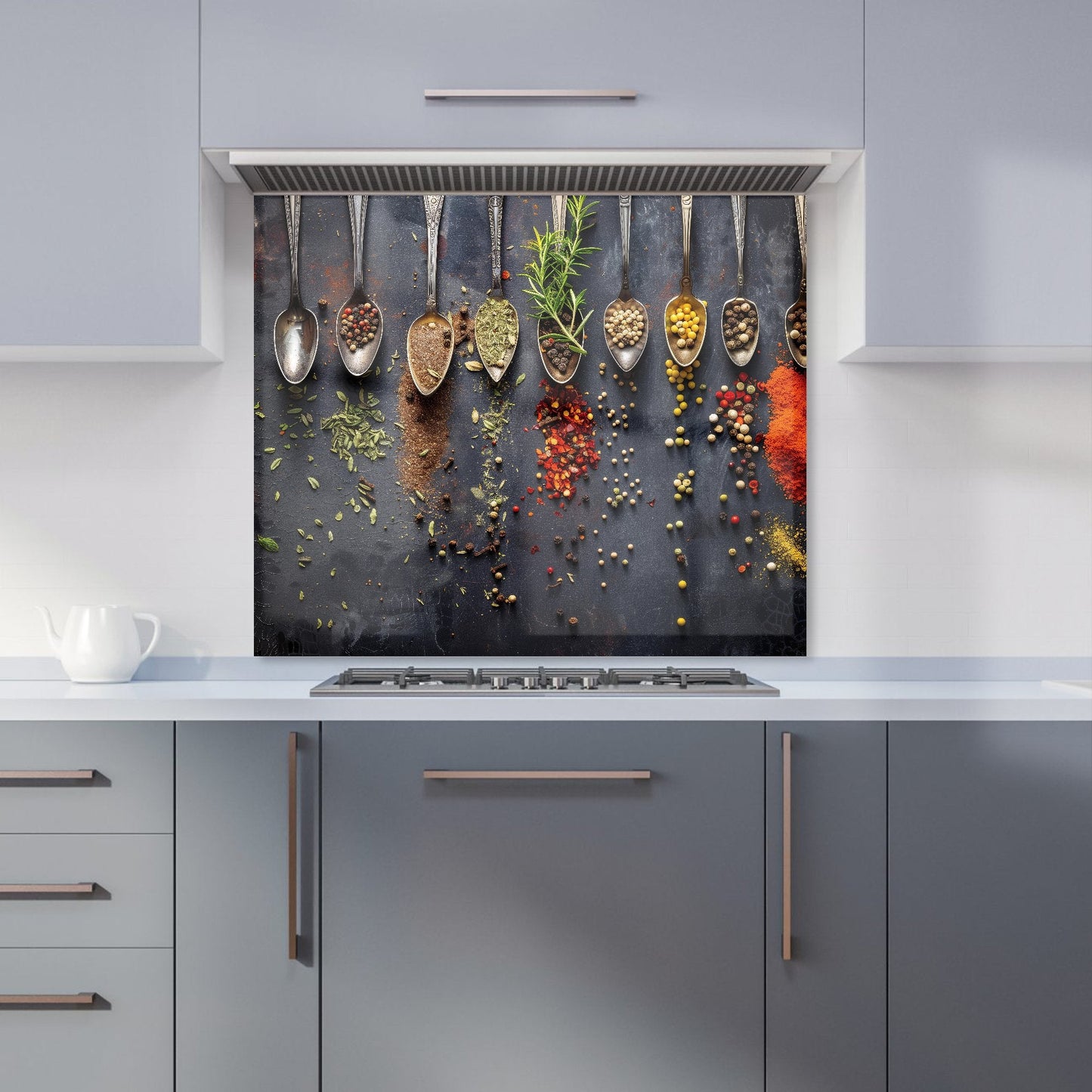 Aromatic Ensemble: Spice Medley Kitchen Splashback