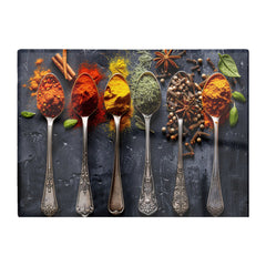 Herbs & Spices: Gastronomic Canvas Chopping Board