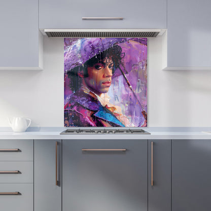 Purple Rain Tribute to Prince Kitchen Splashback