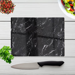 Polished Black Quartz Effect Chopping Board