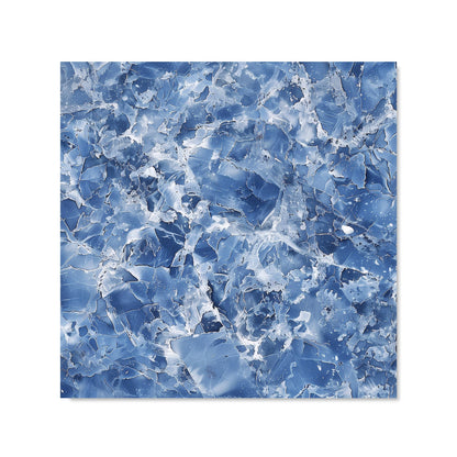 Coastal Blue Quartz Effect Kitchen Splashback