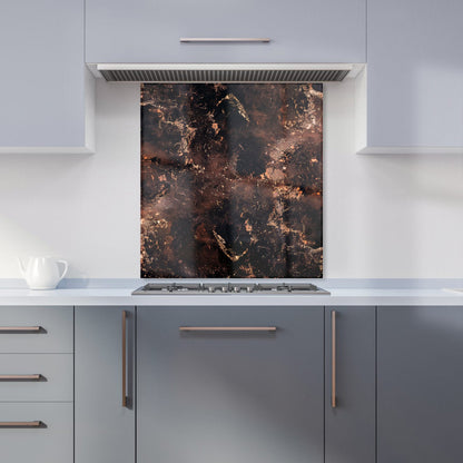 Copper Quartz Effect Kitchen Splashback