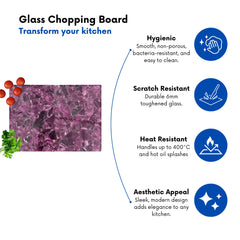 Damson Quartz Effect Chopping Board