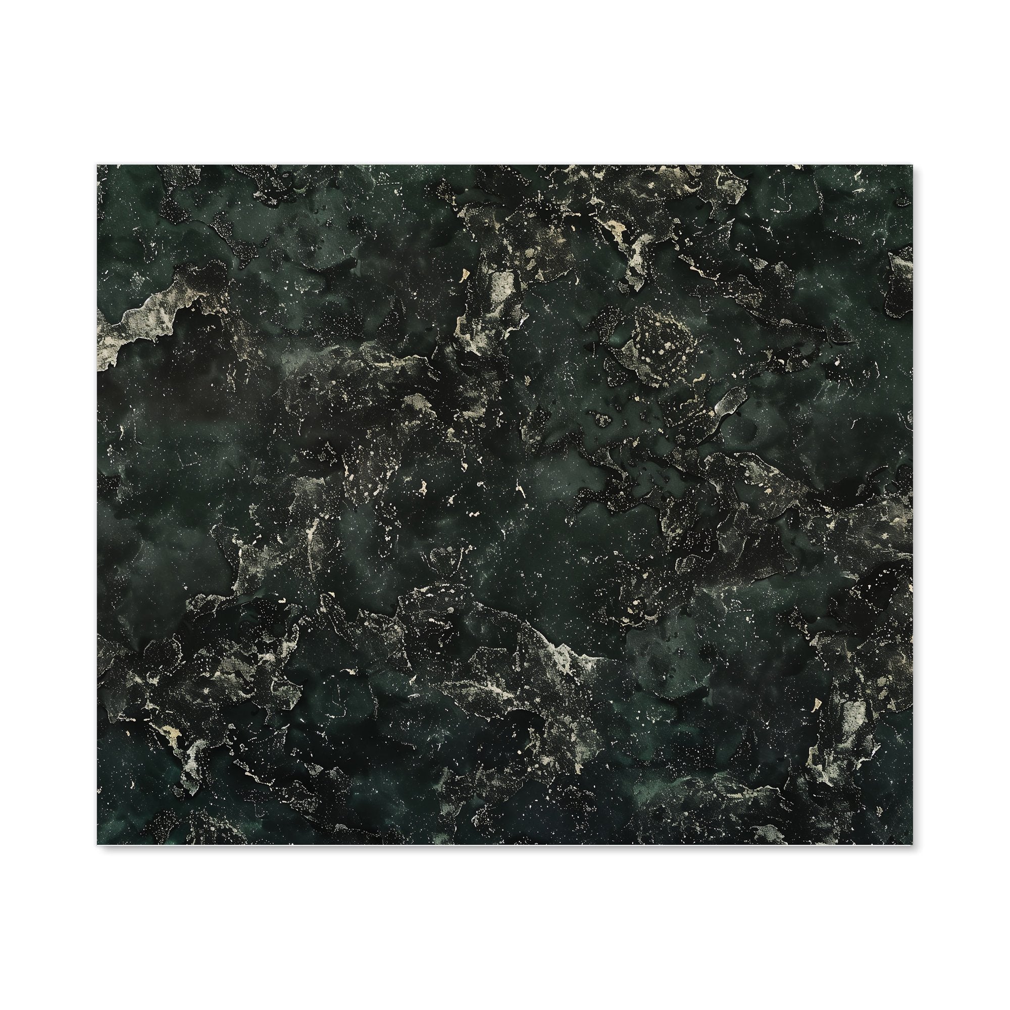Shabby Green Quartz Effect Kitchen Splashback