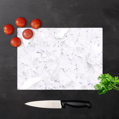 Ice White Quartz Effect Chopping Board