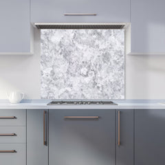Grey Quartz Effect Kitchen Splashback