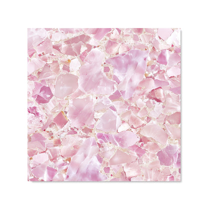 Light Pink Quartz Effect Kitchen Splashback