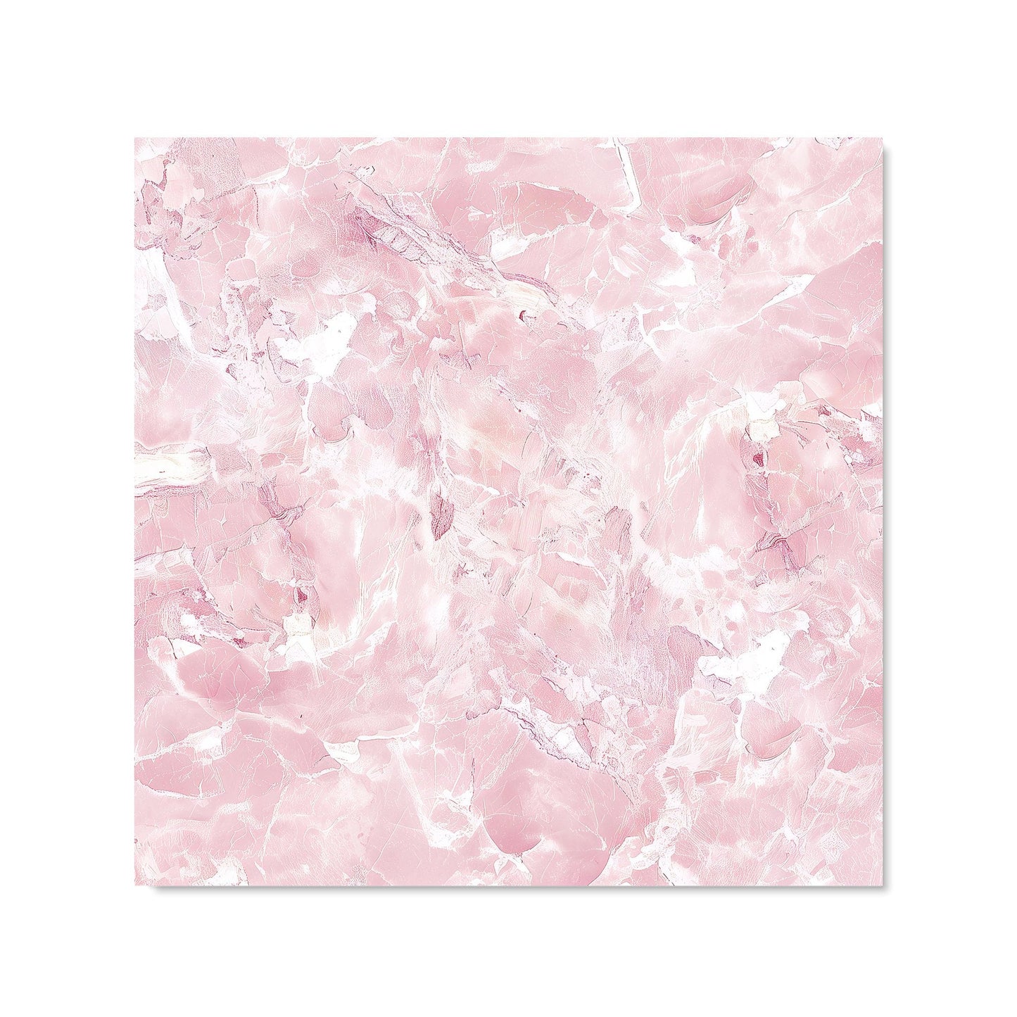 Polished Pink Quartz Effect Kitchen Splashback