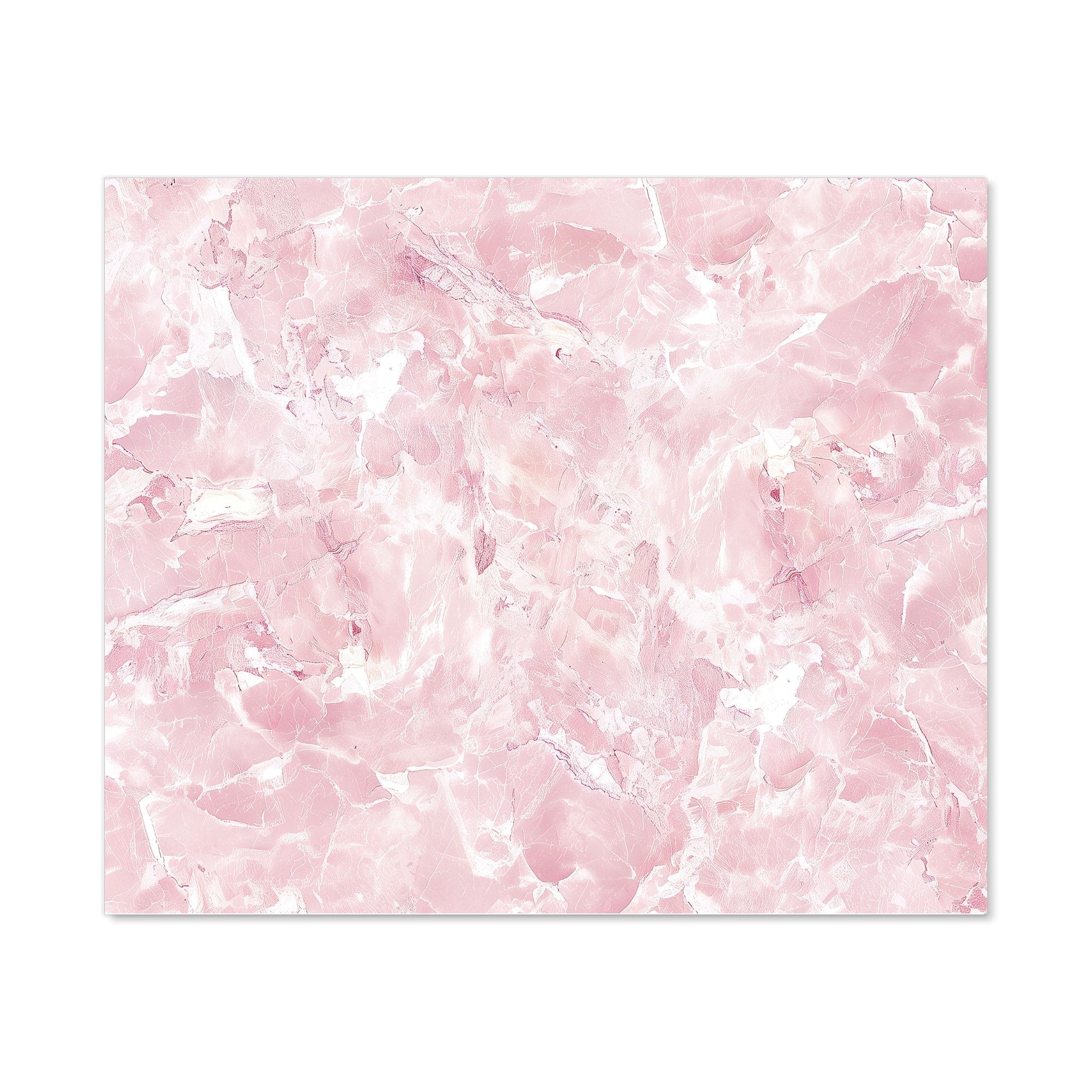 Polished Pink Quartz Effect Kitchen Splashback