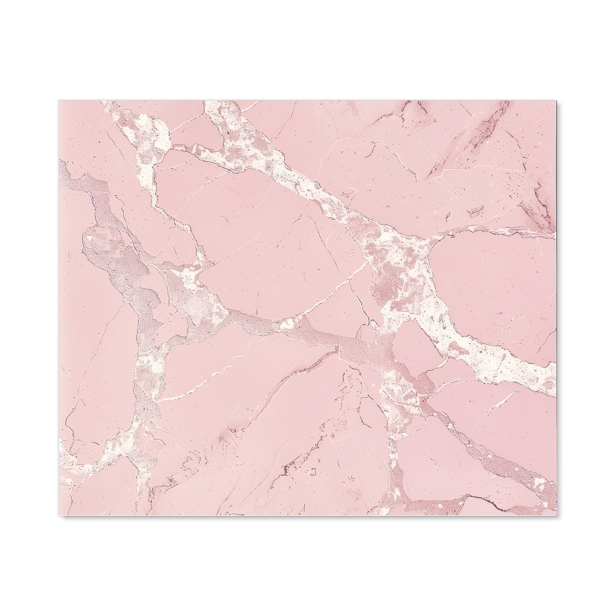 Baby Pink Quartz Effect Kitchen Splashback