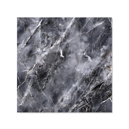 Deep Grey Marble Effect Kitchen Splashback