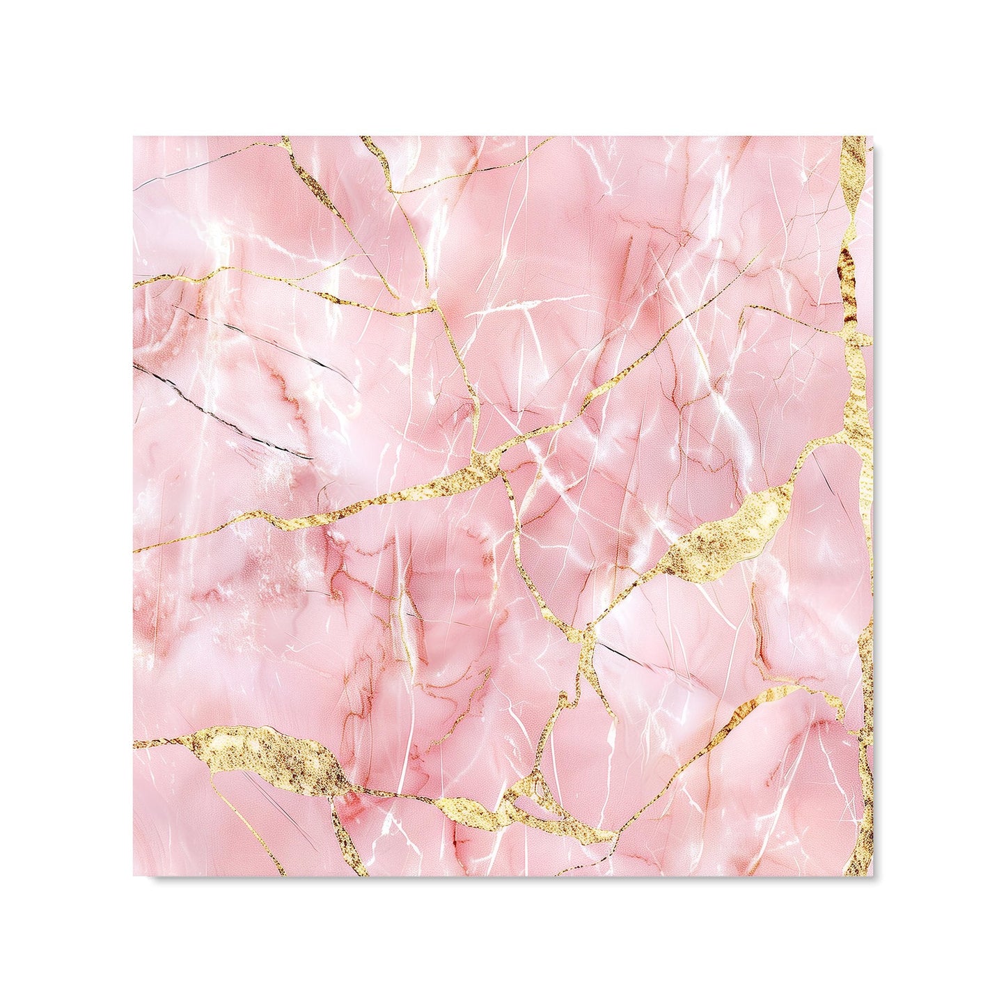 Rose Marble Effect Kitchen Splashback