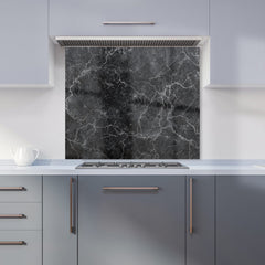 Slate Grey Quartz Effect Kitchen Splashback