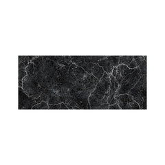 Slate Grey Quartz Effect Glass Bathroom Splashback