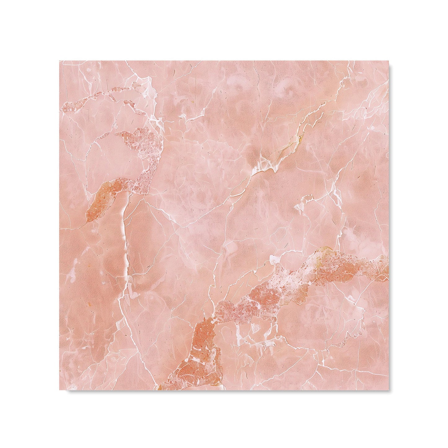 Sweet Peach Quartz Effect Kitchen Splashback