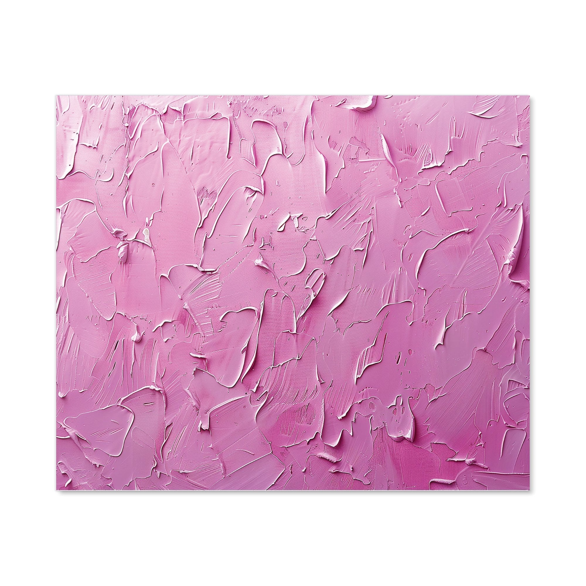 Bright Pink Textured Effect Kitchen Splashback