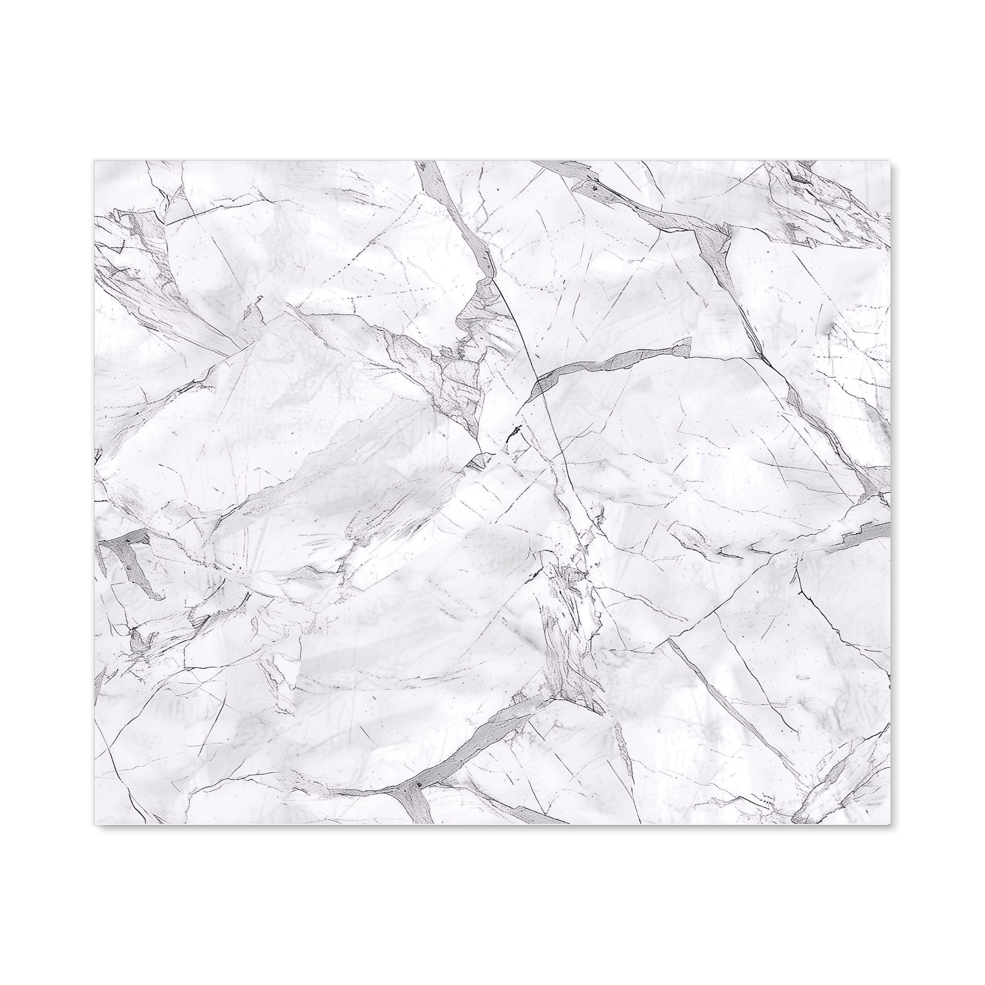 Light Grey Marble Effect Kitchen Splashback