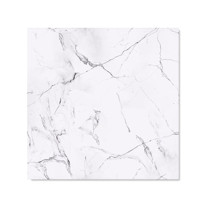 White Marble Effect Kitchen Splashback