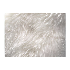 Polar Bear Fur Print Chopping Board