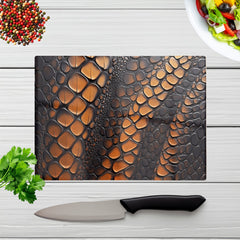Snakeskin Print Chopping Board