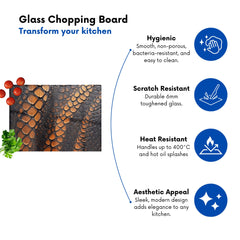 Snakeskin Print Chopping Board