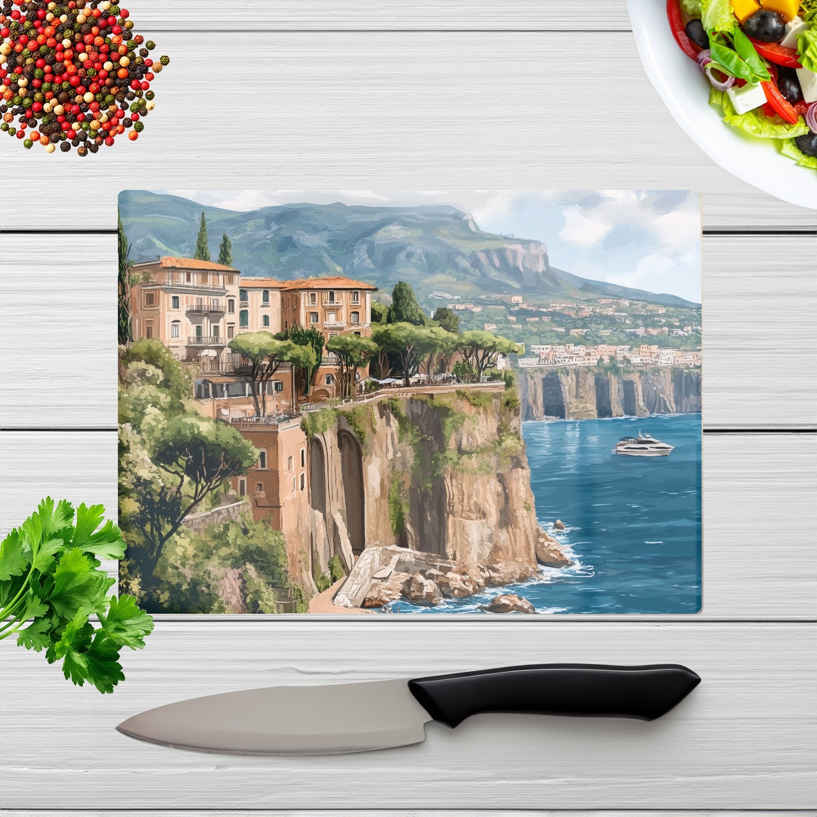 Sorrento Cliffs Chopping Board