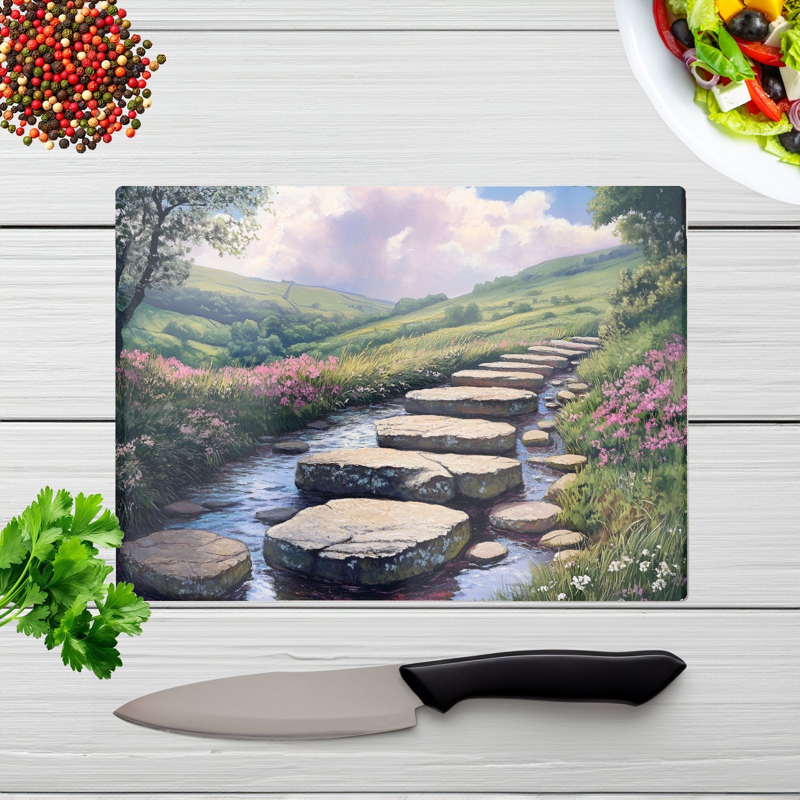 Stepping Stones Chopping Board