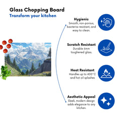 Scenic Swiss Alps Chopping Board