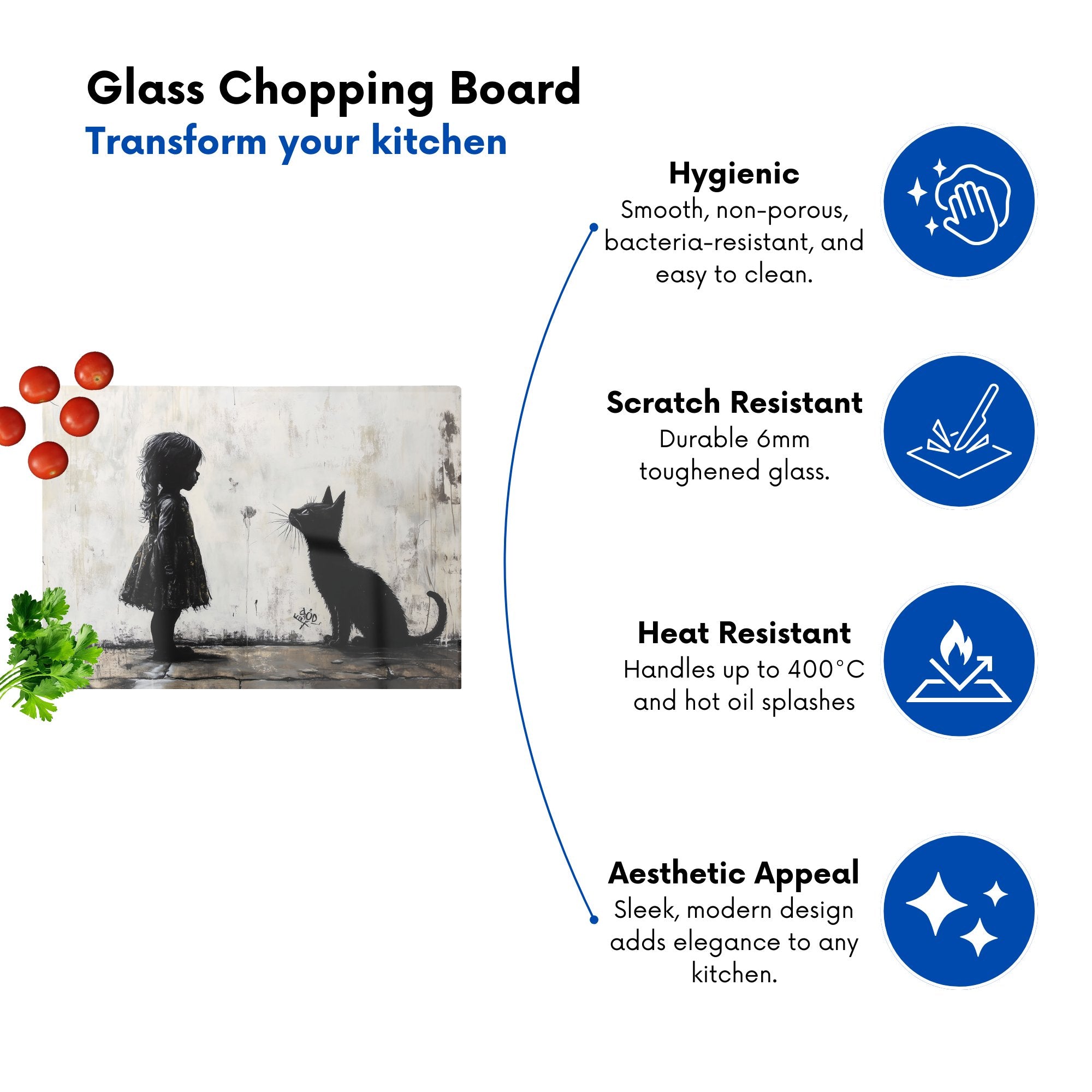 Memories Of Childhood Pets Chopping Board