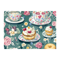 Vintage Tea Party  Chopping Board