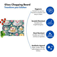 Vintage Tea Party  Chopping Board