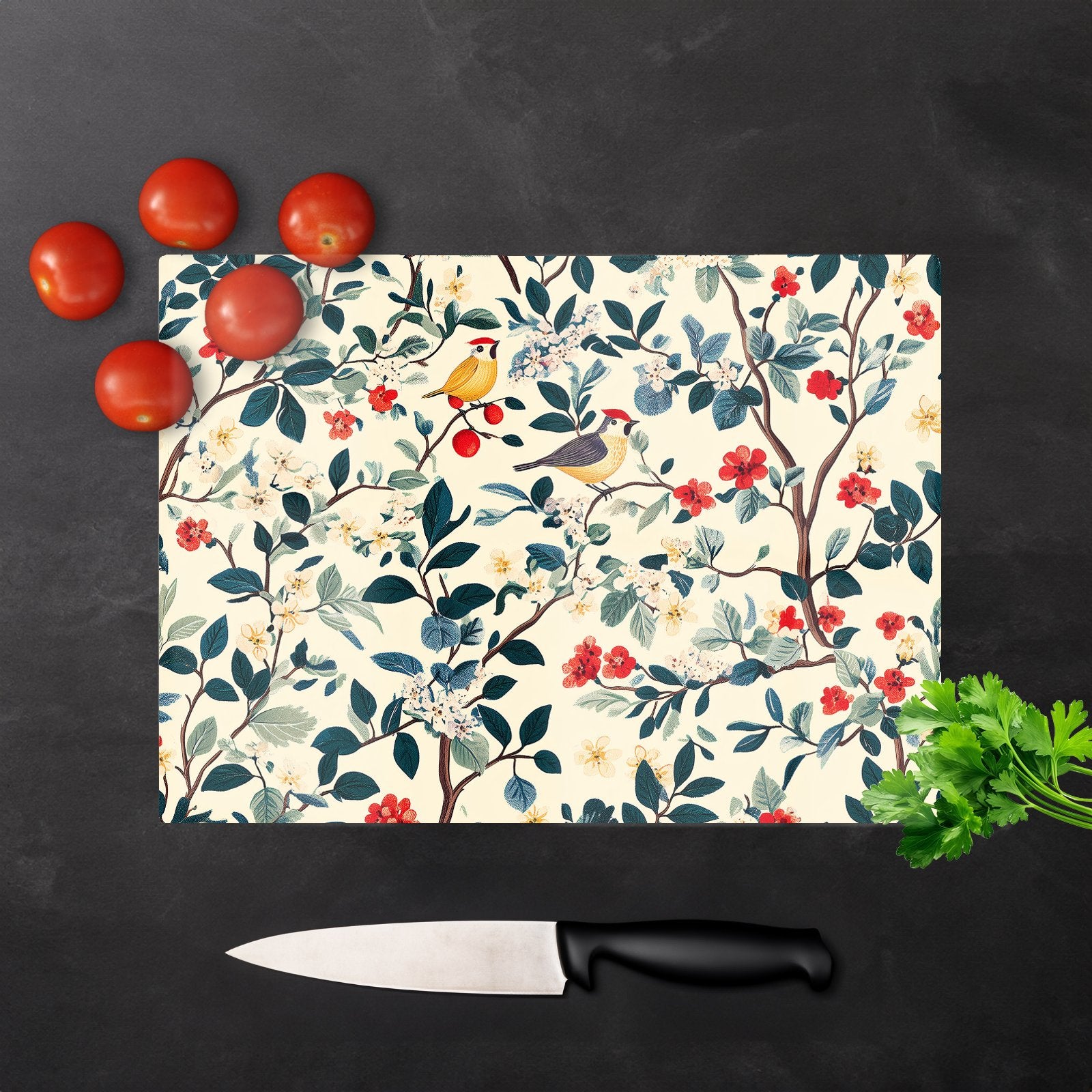 Chirping Away In The Trees Chopping Board