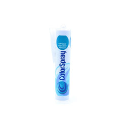 Colorspray Clear Adhesive and Sealant for Tempered Glass Kitchen Splashbacks, 6mm Toughened Heat-Resistant Glass for Cookers, Solvent-Free 310ml